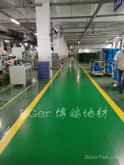 工廠車(chē)間耐磨地板地坪處理材料-4