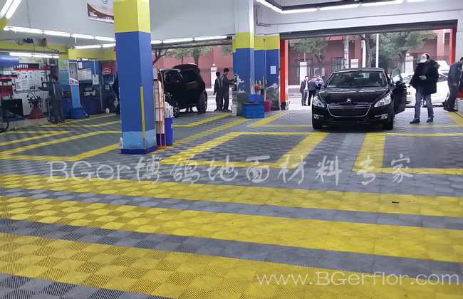 汽車洗車地面格柵網格板 汽車保養維護店地板鋪裝材料